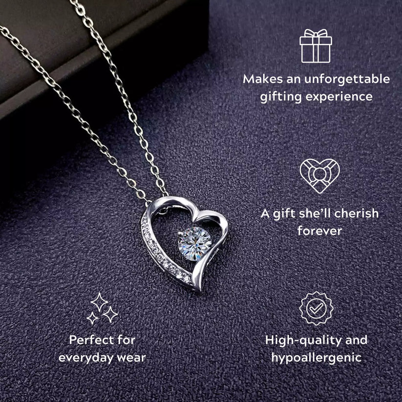 To My Wife – Love Heart Necklace – Your Last Everything
