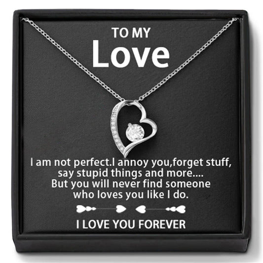 RINGED CITY | My Beautiful Soulmate | Heart Necklace |
