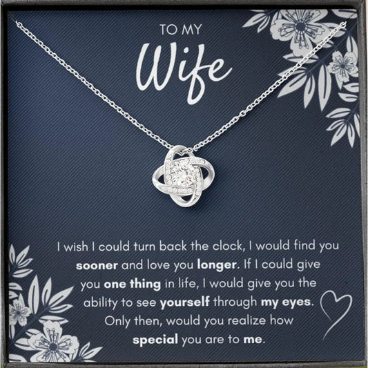 RINGED CITY | Vesta Knot Necklace | To My Wife