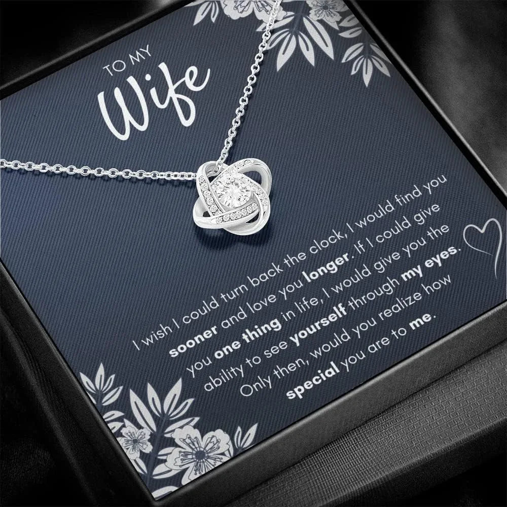 RINGED CITY | Vesta Knot Necklace | To My Wife