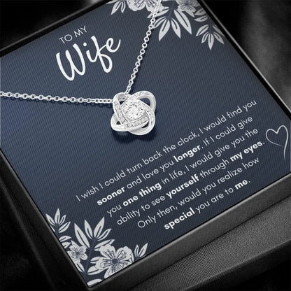 RINGED CITY | Vesta Knot Necklace | To My Wife