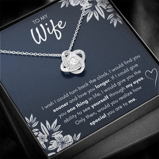 RINGED CITY | Vesta Knot Necklace | To My Wife