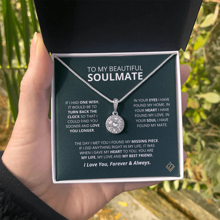 Naszyjnik z poduszką w kształcie gwiazdy - naszyjnik z brakującym elementem Soulmate