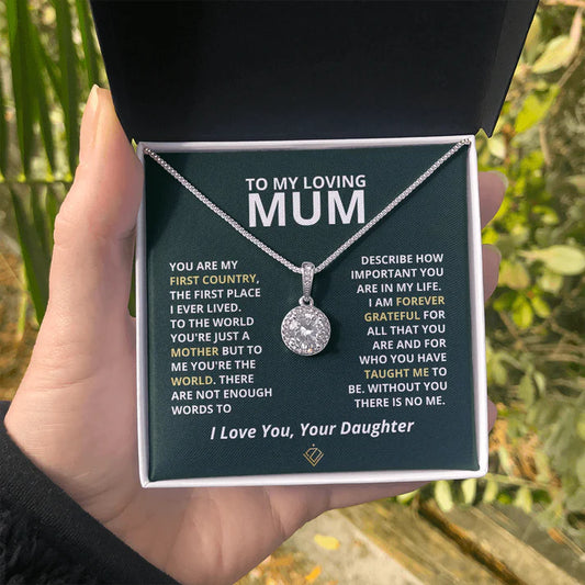 Cushion Star Necklace - Mom The Air I Breathe