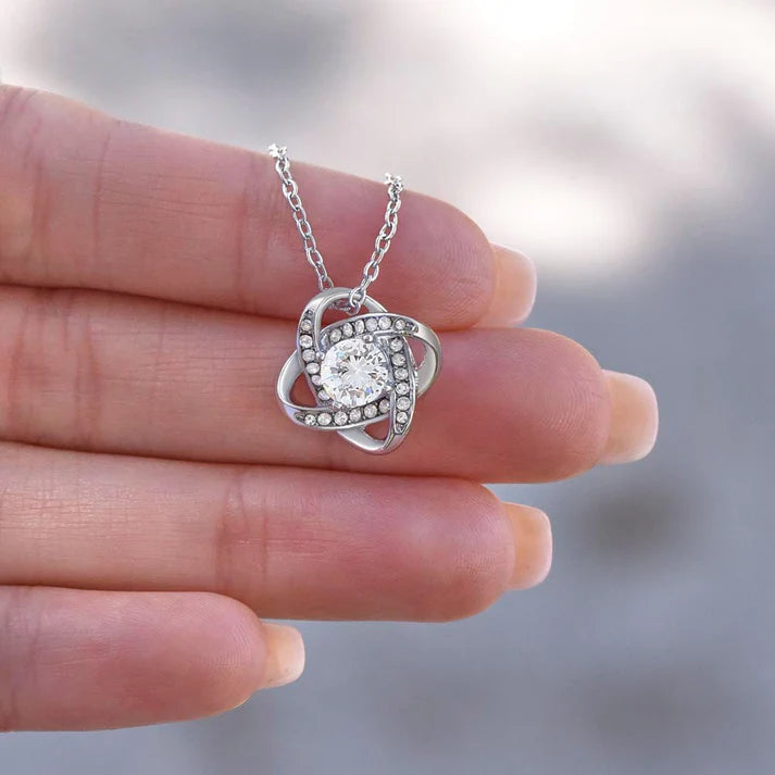 Vesta Knot Necklace - My Beautiful Daughter - All My Love