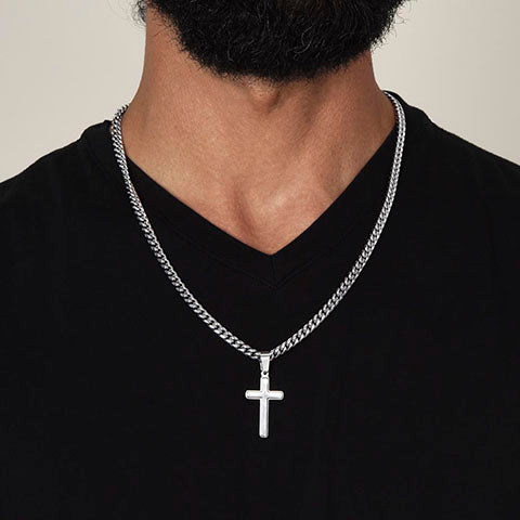 RINGED CITY | Cross Necklace | To My Man