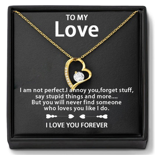 RINGED CITY | My Beautiful Soulmate | Heart Necklace |